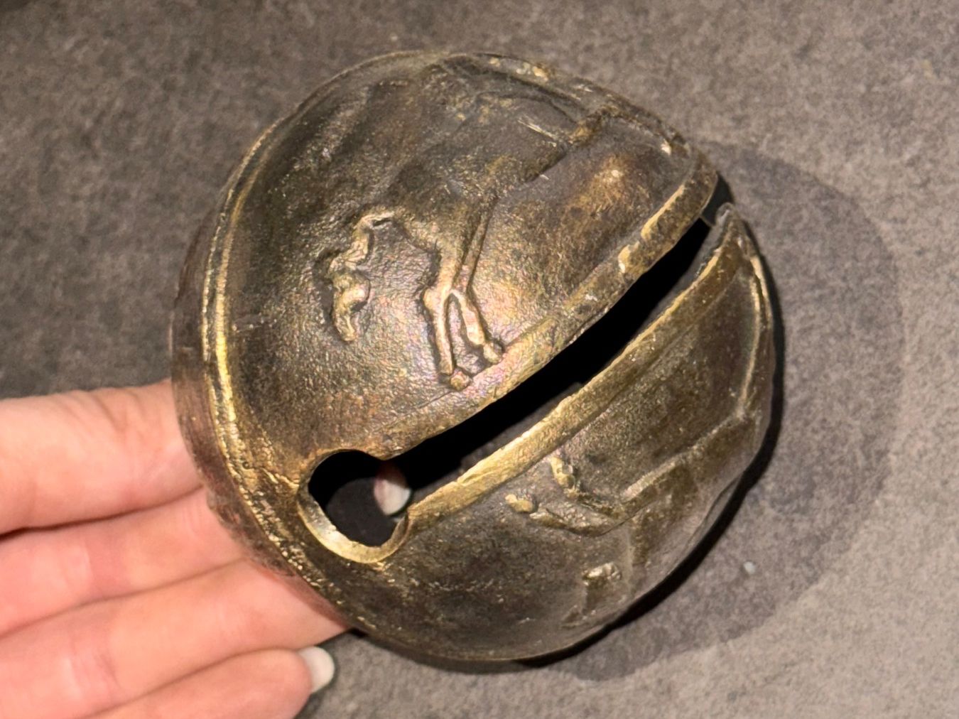 Cloches & sonnailles: Antike Pferdeschelle Schelle Glocke – D'occasion à Rothrist par Fondgruebe 4