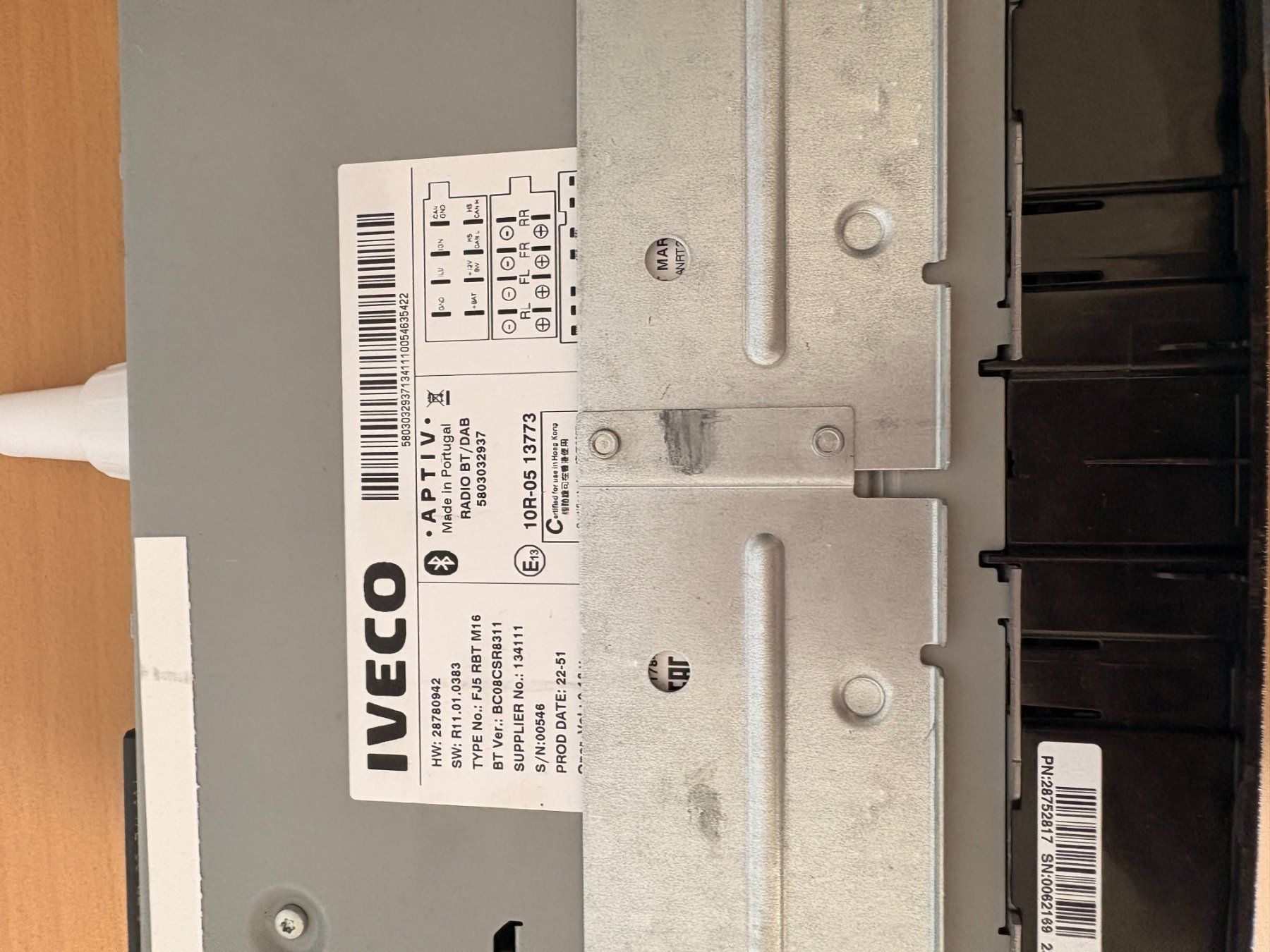 Radios: Iveco Daily Radio – Neuf (Voir description) à Schaanwald par cvobob-speedshop 5