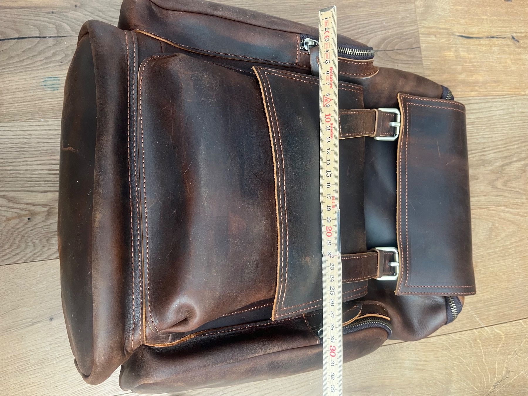 Zaini: Echt Leder Rucksack – Usato da Schwarzenbach LU venduto da eminens 5