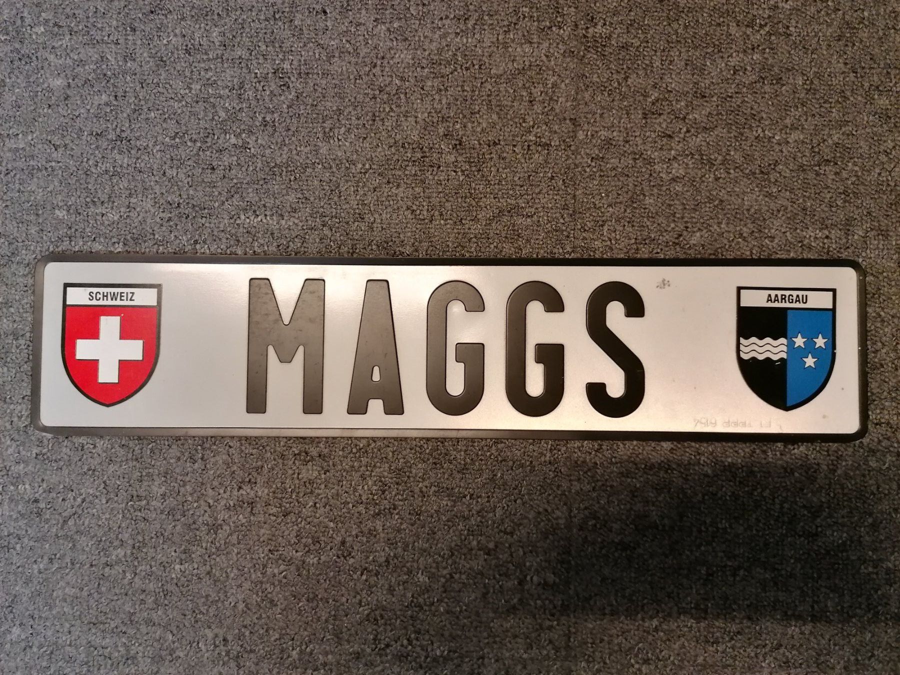 Ecriteaux: Blechschild – D'occasion à Niedergösgen par piccorx5