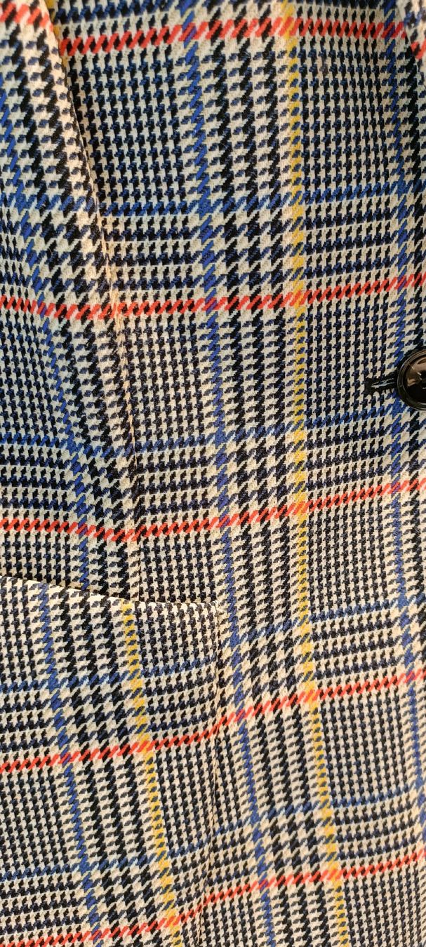 Marc Cain Jacken: MarcCain Blazer, kariert, Grösse N4/40 – Neu (gemäss Beschreibung) aus Zollikofen von Proseco 1