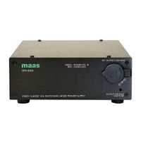 MAAS SPA-8350 Schaltnetzteil 35 Ampere 12V/13.8V