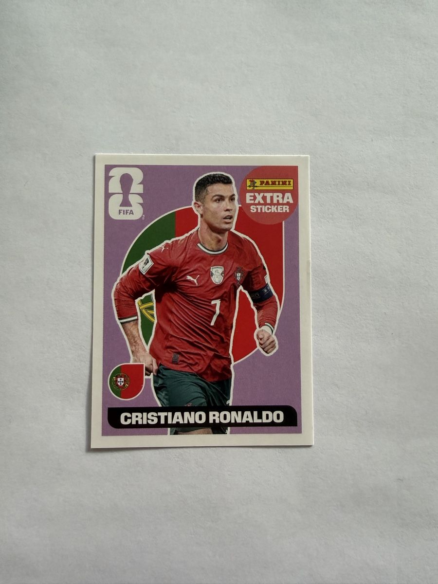 Panini Carte collezionabili: Extra Sticker Panini - CRISTIANO RONALDO – Nuovo e nell'imballaggio originale da Bassecourt venduto da Eagle1903