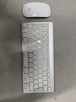 Apple Tastatur und Magic Mouse Set silber gebraucht