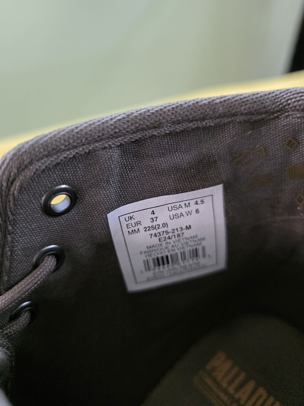 Palladium Scarpe da uomo: PALLADIUM Schuh "waxed canvas"  – Nuovo (secondo la descrizione) da Luchsingen venduto da durscheina 4