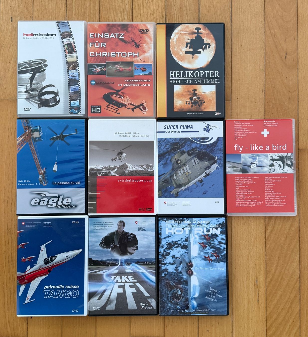 Tutti i DVDs: DVD Aviatik Helikopter – Usato da Volketswil venduto da Hilo02