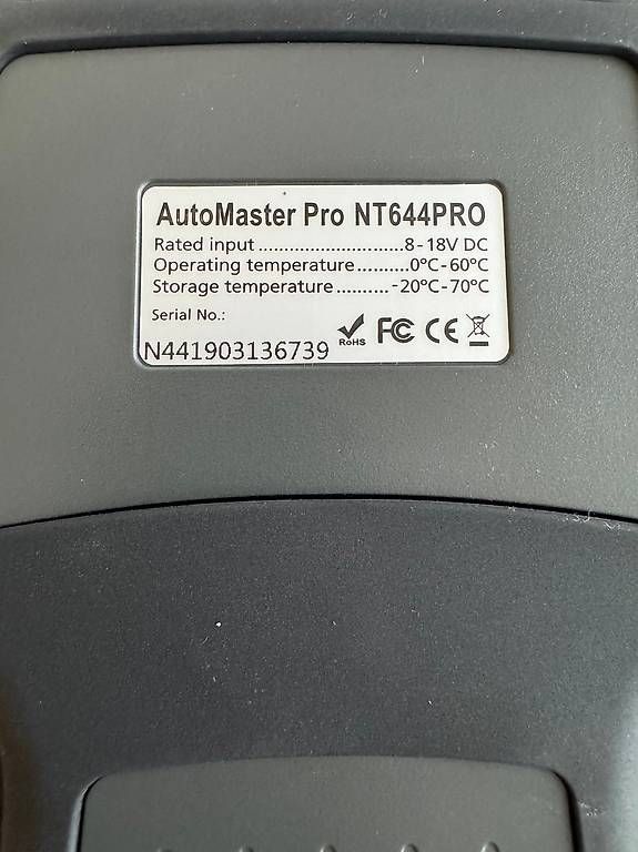 Misurare: Vendo tester Foxwell AutoMaster Pro NT644PRO – Usato da S. Vittore venduto da damonbonesi 1
