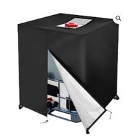 Abdeckung für IBC Tank 1000 Liter (schwarz)