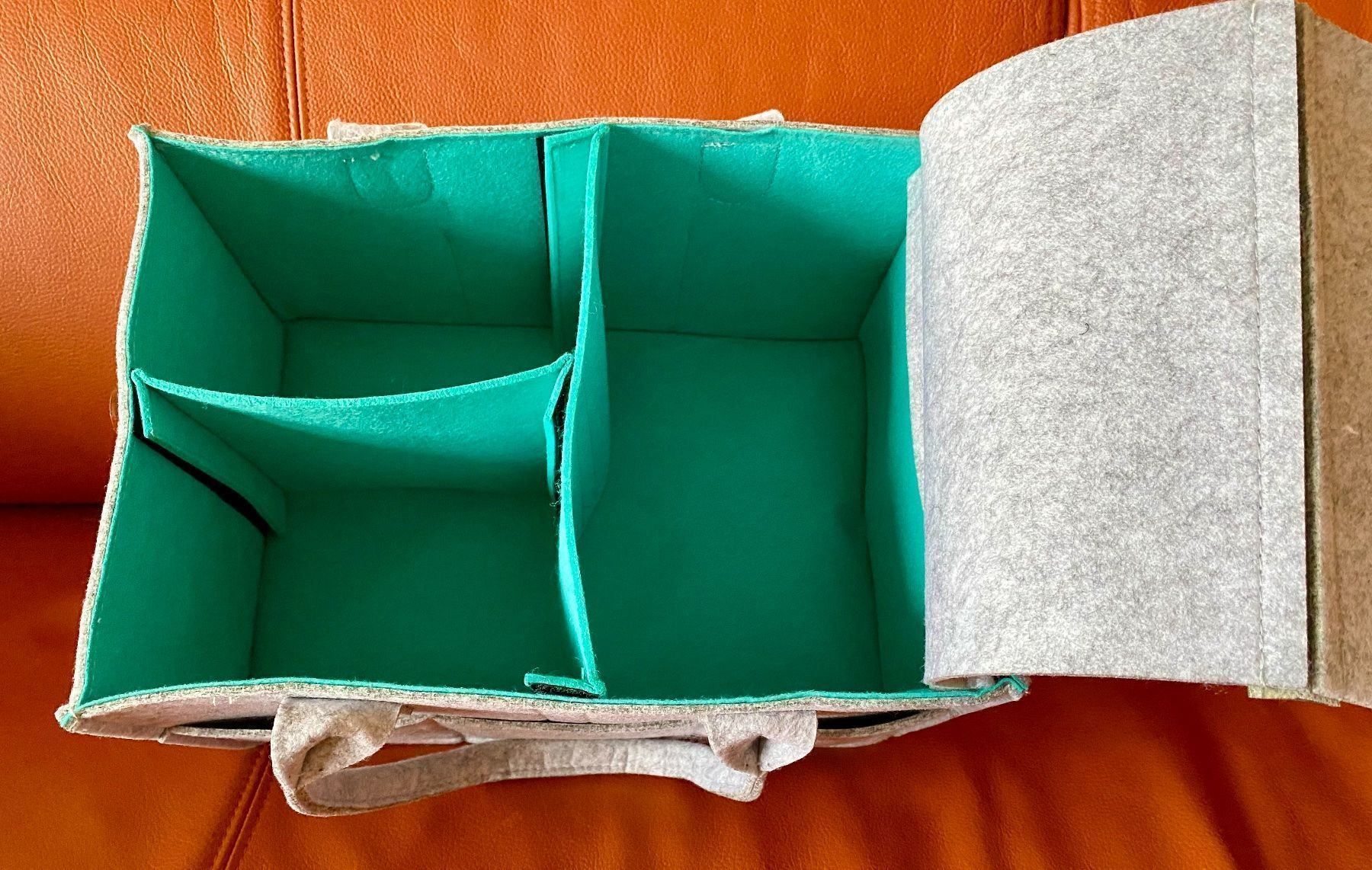 Raccoglitori: Baby Organizer (Grau+Türkis) – Nuovo (secondo la descrizione) da Meilen venduto da Texas1957 4