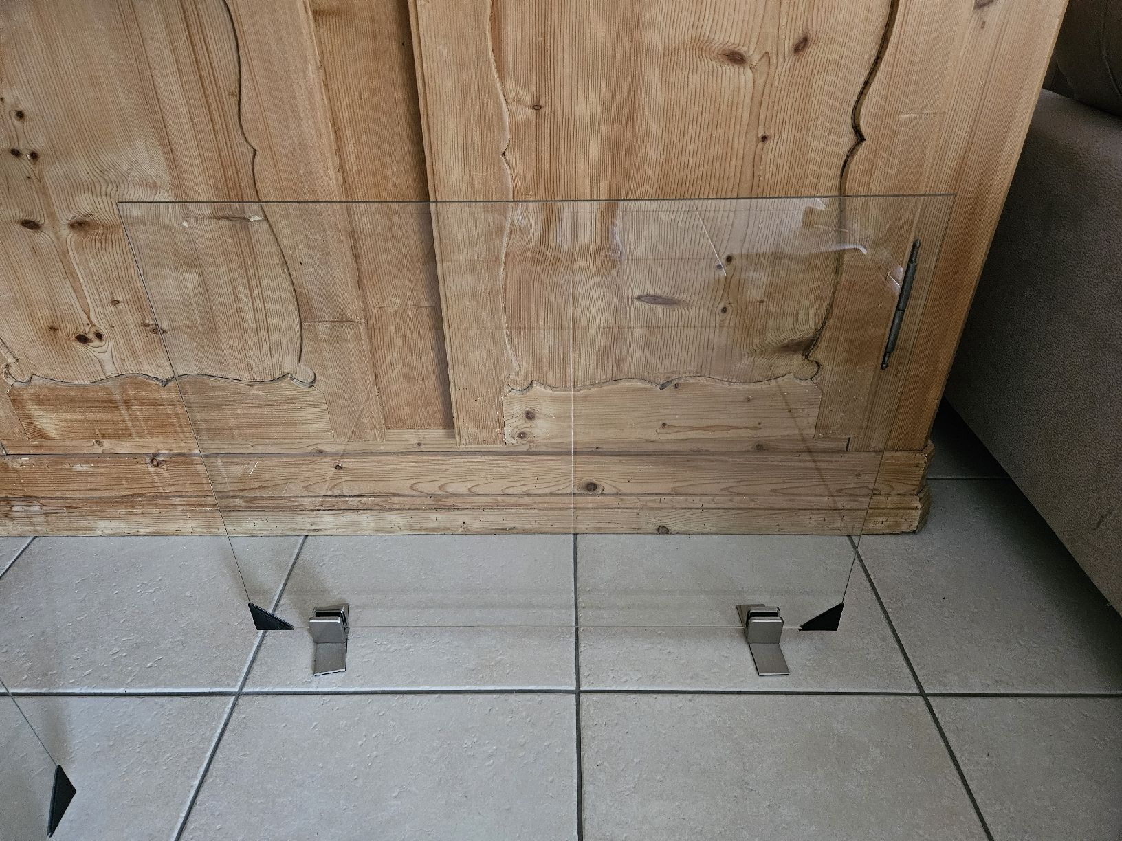 Paraventi: 2 Trennwände aus Glas – Usato da Haslen GL venduto da Sandra40 1