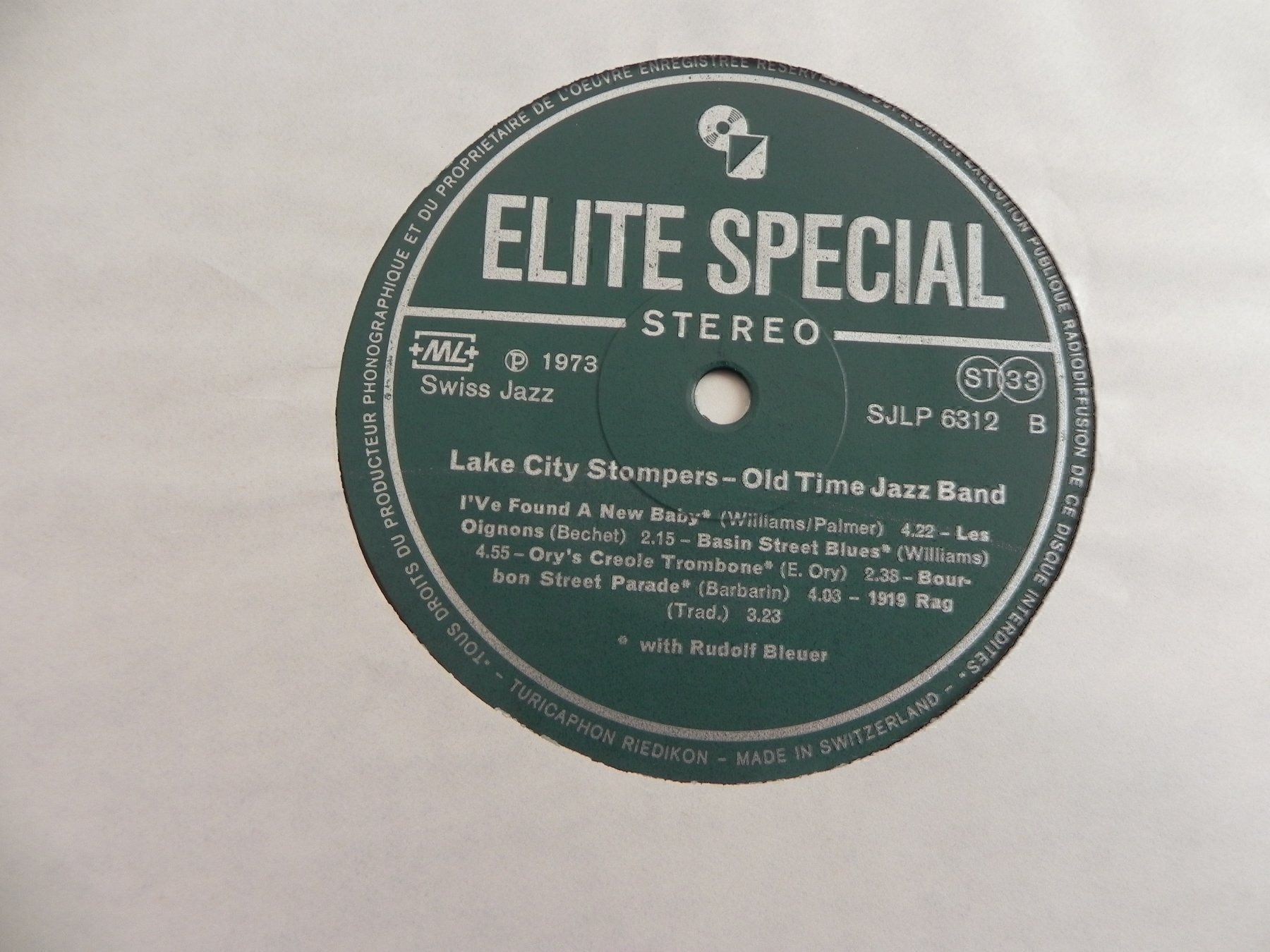 Dischi in vinile: LP CH Jazz Dixie Lake City Stompers – Usato da Siebnen venduto da krimsie 3