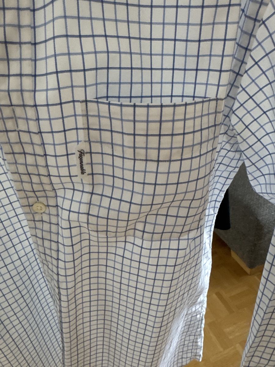 Camicie: Facsconnable Hemd, Grösse 39 – Difettoso da Wettswil venduto da GP_18 2