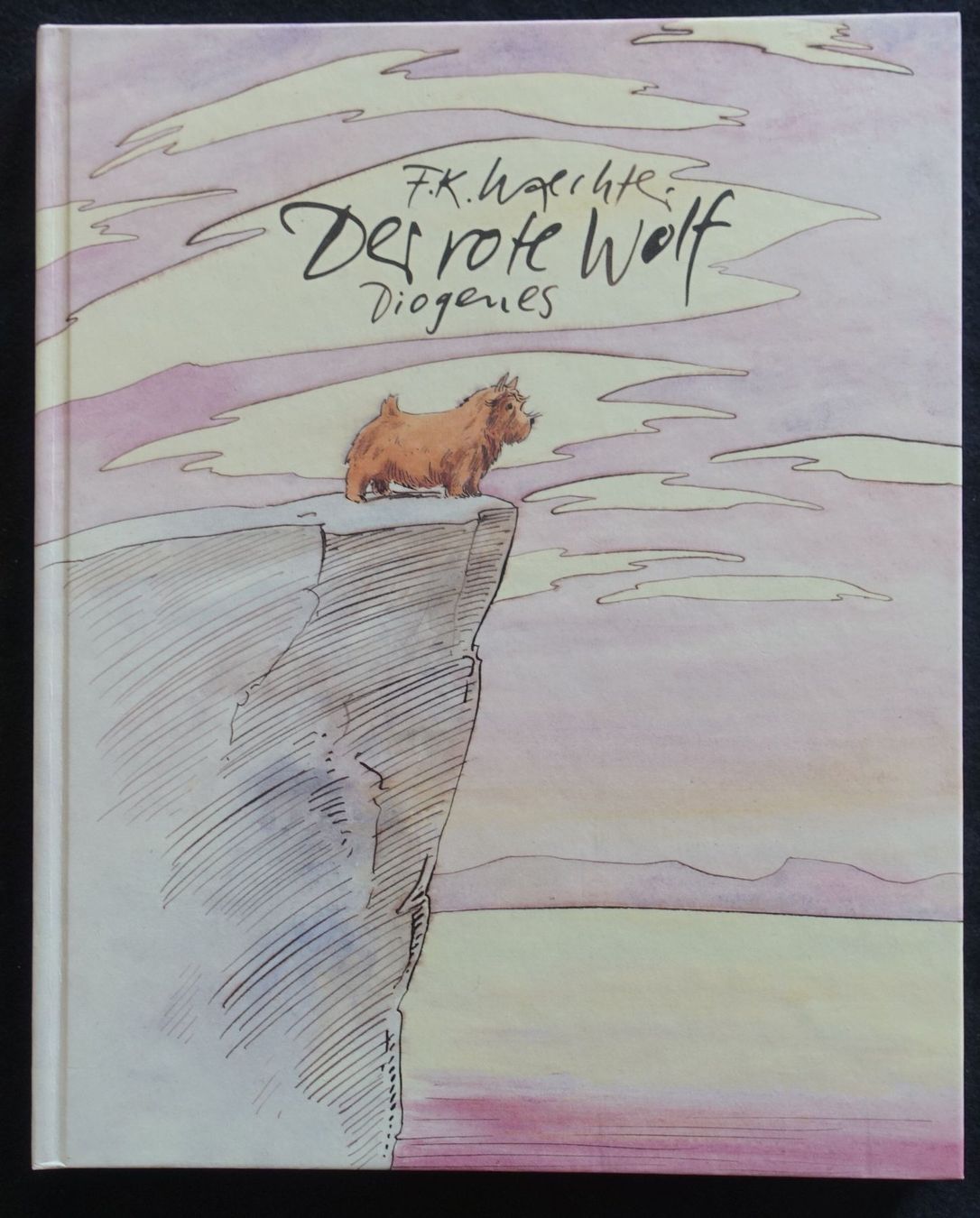 Libri: Friedrich Karl Waechter, Der rote Wolf. Diogenes ab 5chf – Usato da Gutenswil venduto da Optico
