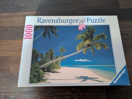 Ravensburger Puzzle 1000 Teile tropische Insel guter Zustand