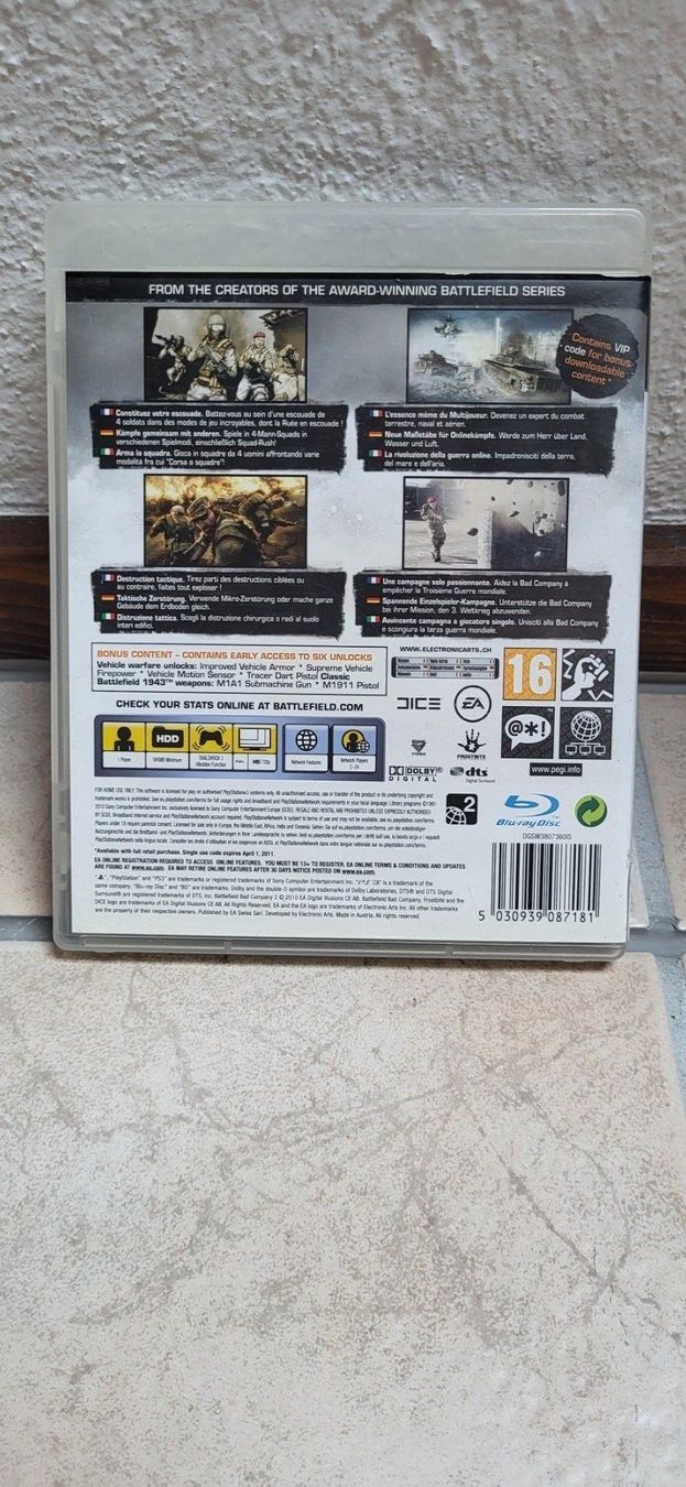 Sony Giochi: PS3 - Battlefield Bad Company 2 – Usato da Münsingen venduto da Heroism2010 1