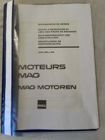Bedienungsanleitung/Ersatzteilliste zu Mag Motor 1040