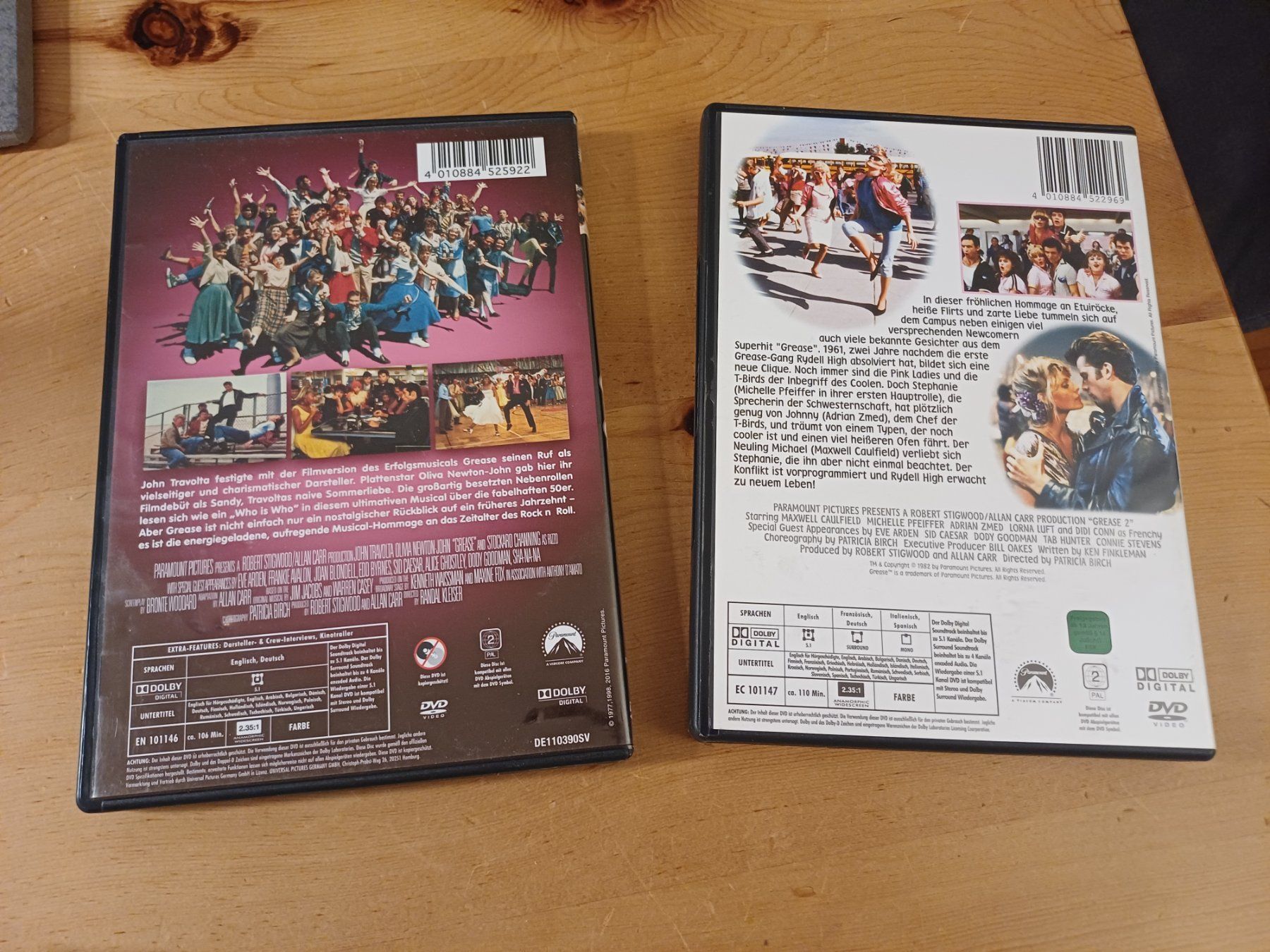 Tutti i DVDs: Grease 1 & 2 (2 DVDs) – Usato da Jona venduto da Rreto71 1