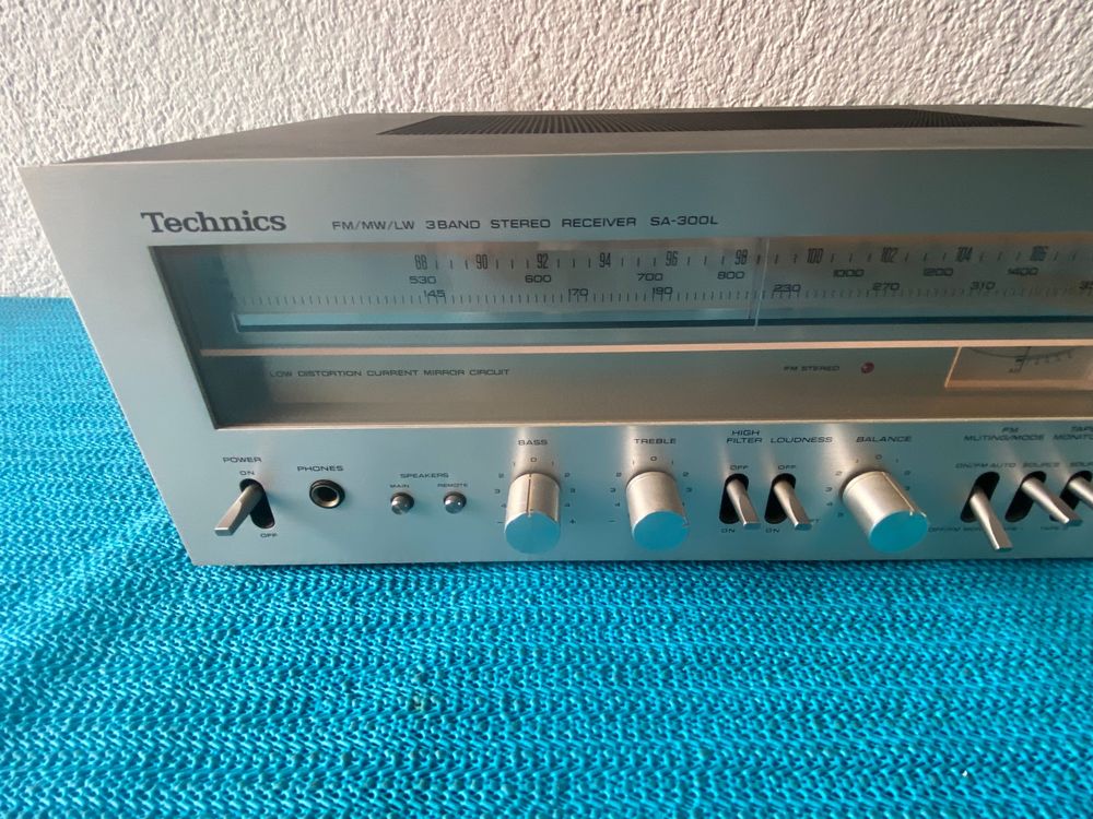 AMPLI TUNER Technics Stereo Receiver Sa-400 Annee 78/79 Vintage EUR 115
