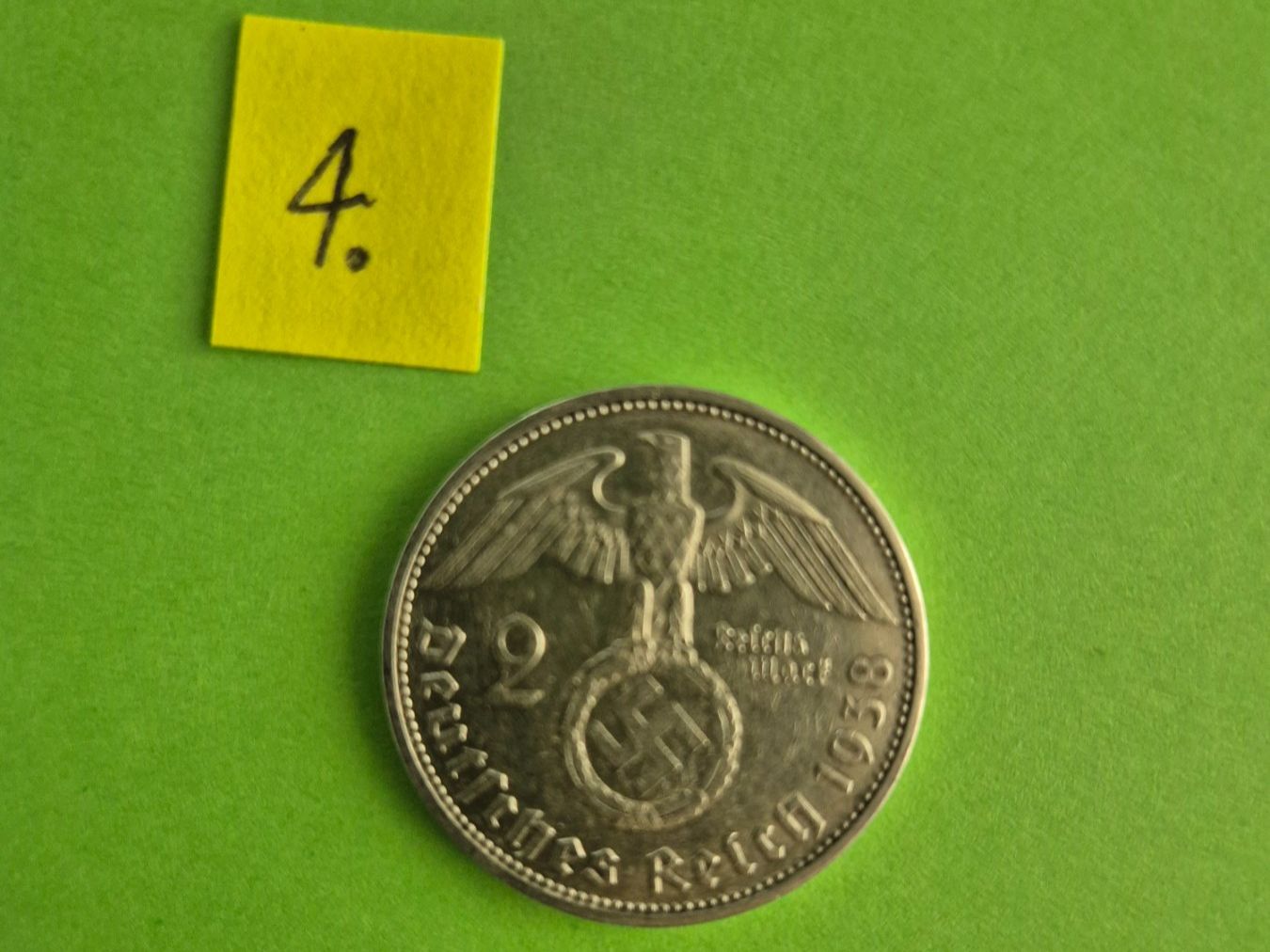 Toutes les monnaies: 2 Deutsche Reichsmark 1938 A - Silber – D'occasion à Jona par gnaumann1900