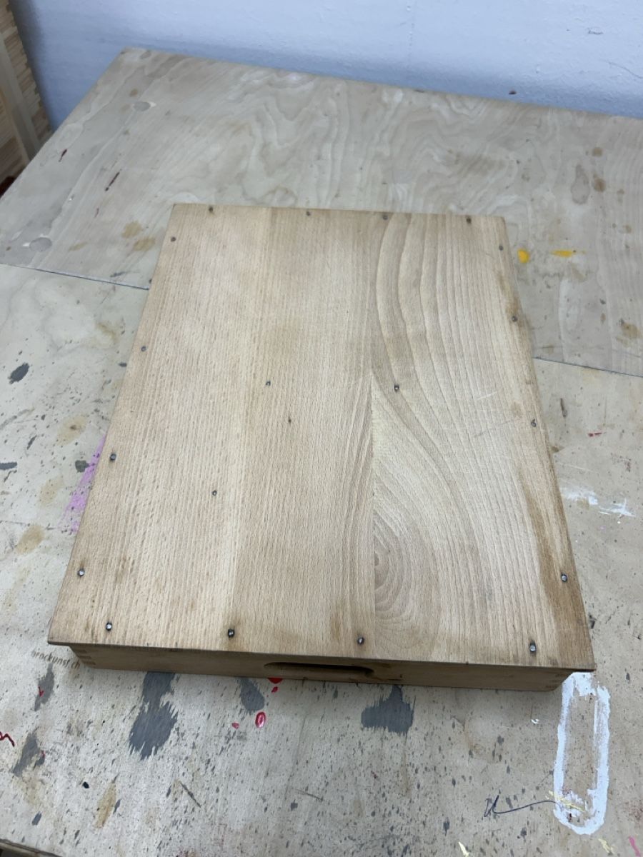 Küchengeräte: Holz Besteckkasten mit Griffen – Gebraucht aus Uster von Stromboli7 2
