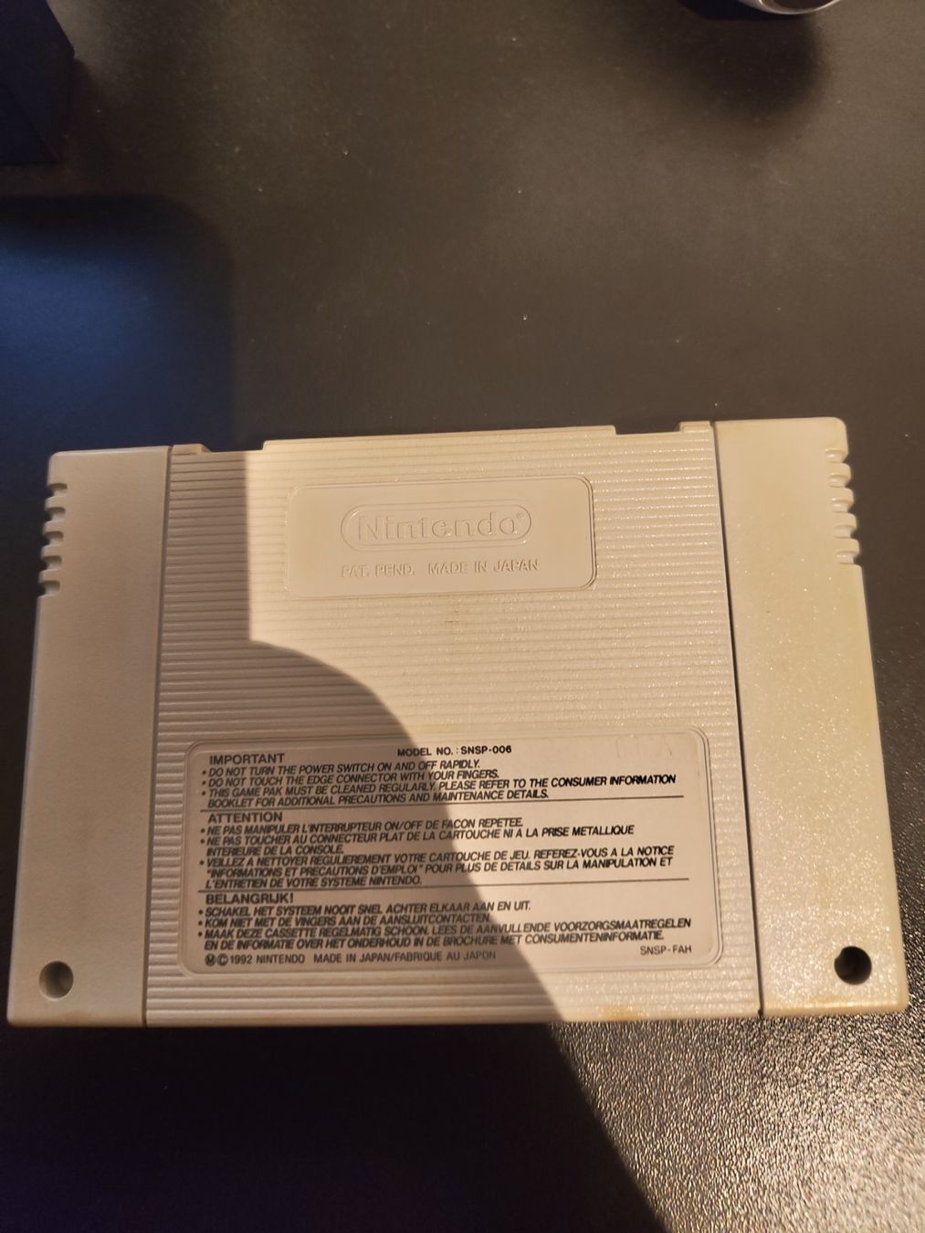 Giochi: Super Mario World SNES PAL FR – Usato da Monthey venduto da Micro-ondesGame 1