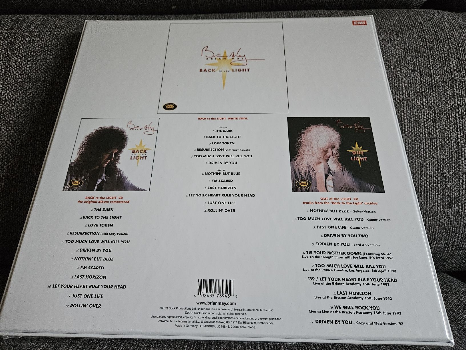 Vinyles: Brian May LP - Queen - Back to ... - Deluxe - Lp + 2 CD – Neuf avec emballage d'origine à Troistorrents par Syrocks 2