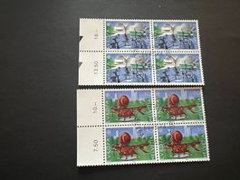 1987 Serie Europa  Erstag gest.Viererblock mit Tab (K26)