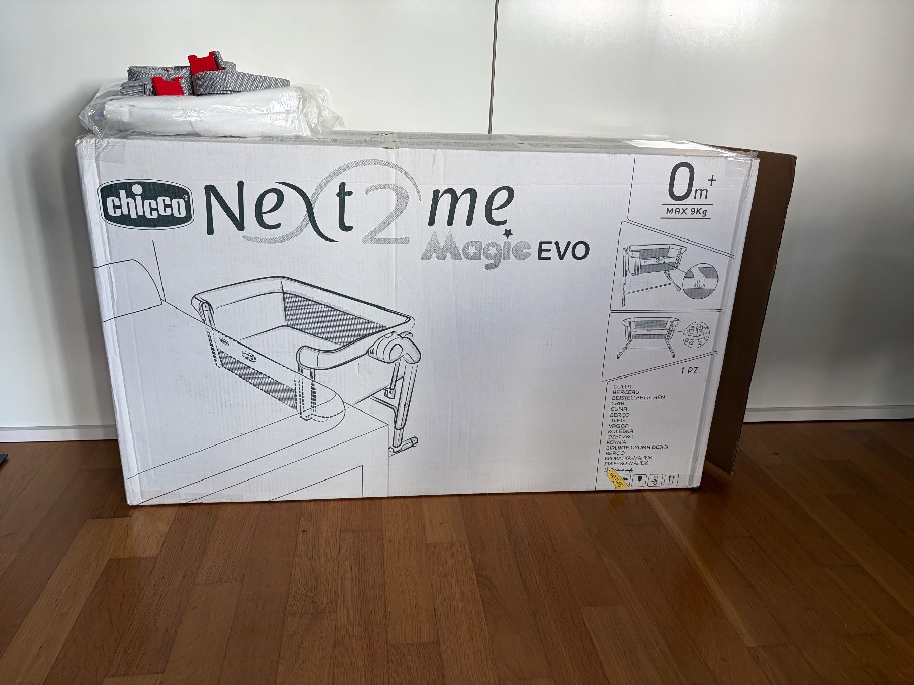 Chicco Letti: Beistellbett Chicco Next2me Magic EVO – Usato da Zug venduto da DinahF 3