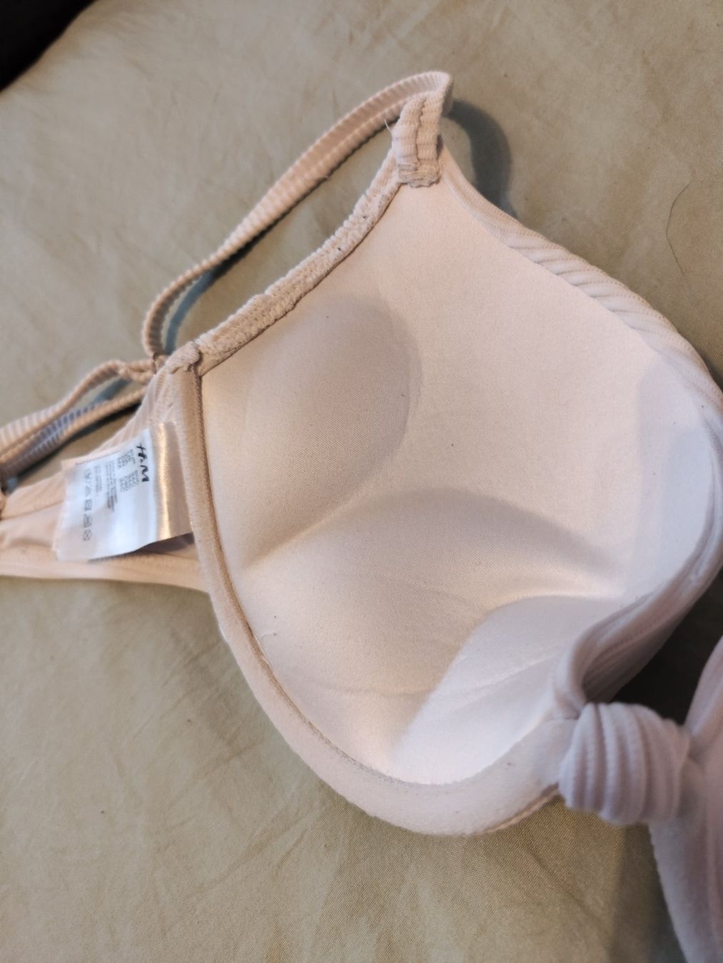 H&M Costumi da bagno & Bikini: H&M Bügel Bikini, weiss, Grösse 80C – Usato da Mumpf venduto da Roxy_Piercing 2