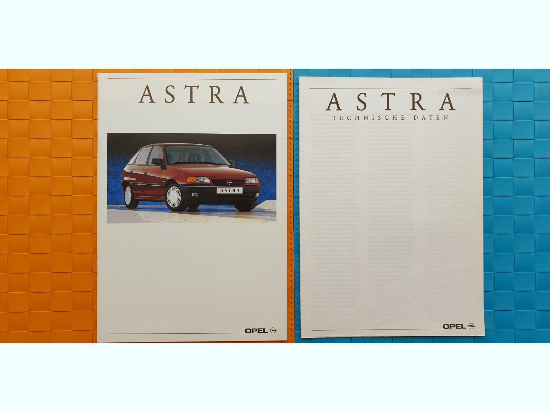 Riviste & Magazine: OPEL ASTRA 1991 - Prospekt / Katalog – Nuovo (secondo la descrizione) da Viganello venduto da CARLiteratur 1