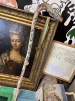 Spazierstock von Hans Krüsi Original museal 110x30 cm rar 