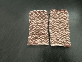 Handgestrickte Pulswärmer Amedisli