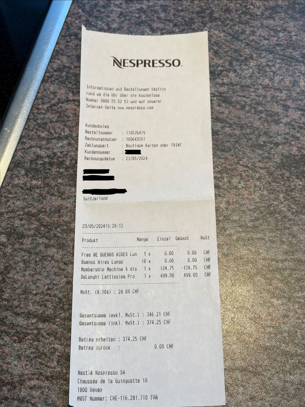 De'Longhi Kaffeemaschinen & Espressomaschinen: Nespresso DeLonghi Lattissima Pro – Gebraucht aus Zofingen von Angela_A 5