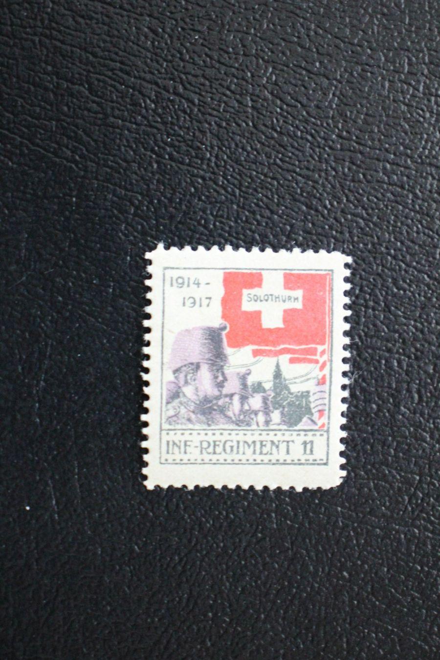 Tutti i francobolli: INF. REGIMENT 11 SOLOTHURN 1914-1917 – Usato da Wiedlisbach venduto da Hrudolfo