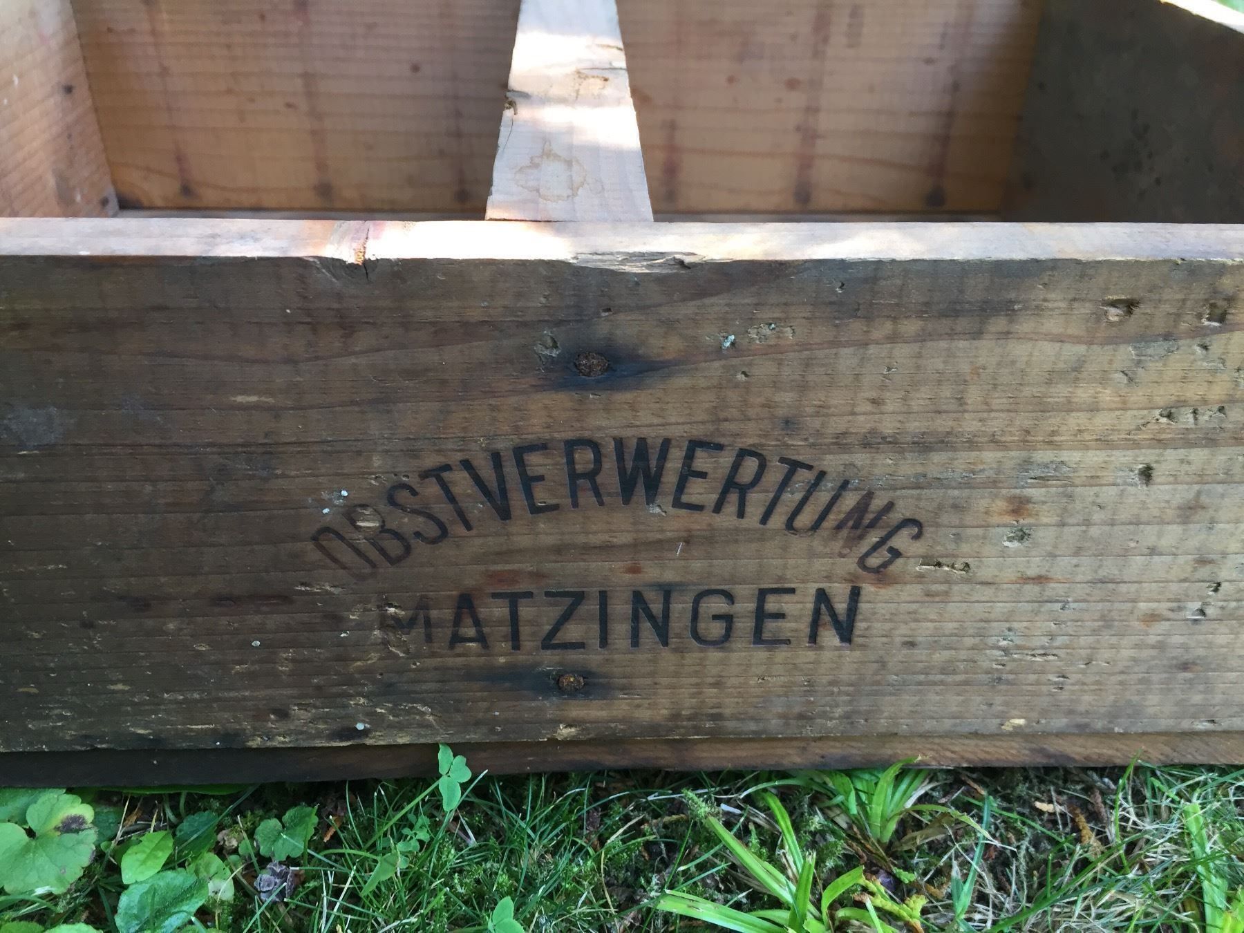 Casse di vino e birra: Obstverwertung Matzingen Harass – Usato da Feldbach venduto da Olive1 8