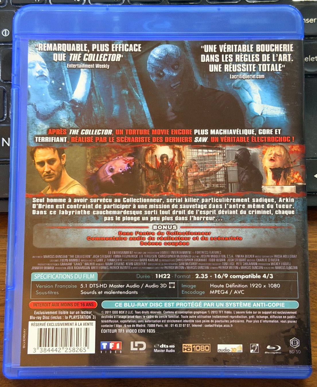 Tous les DVDs: The Collection (2012) - Blu-ray – D'occasion à Semsales par __Florian__ 2