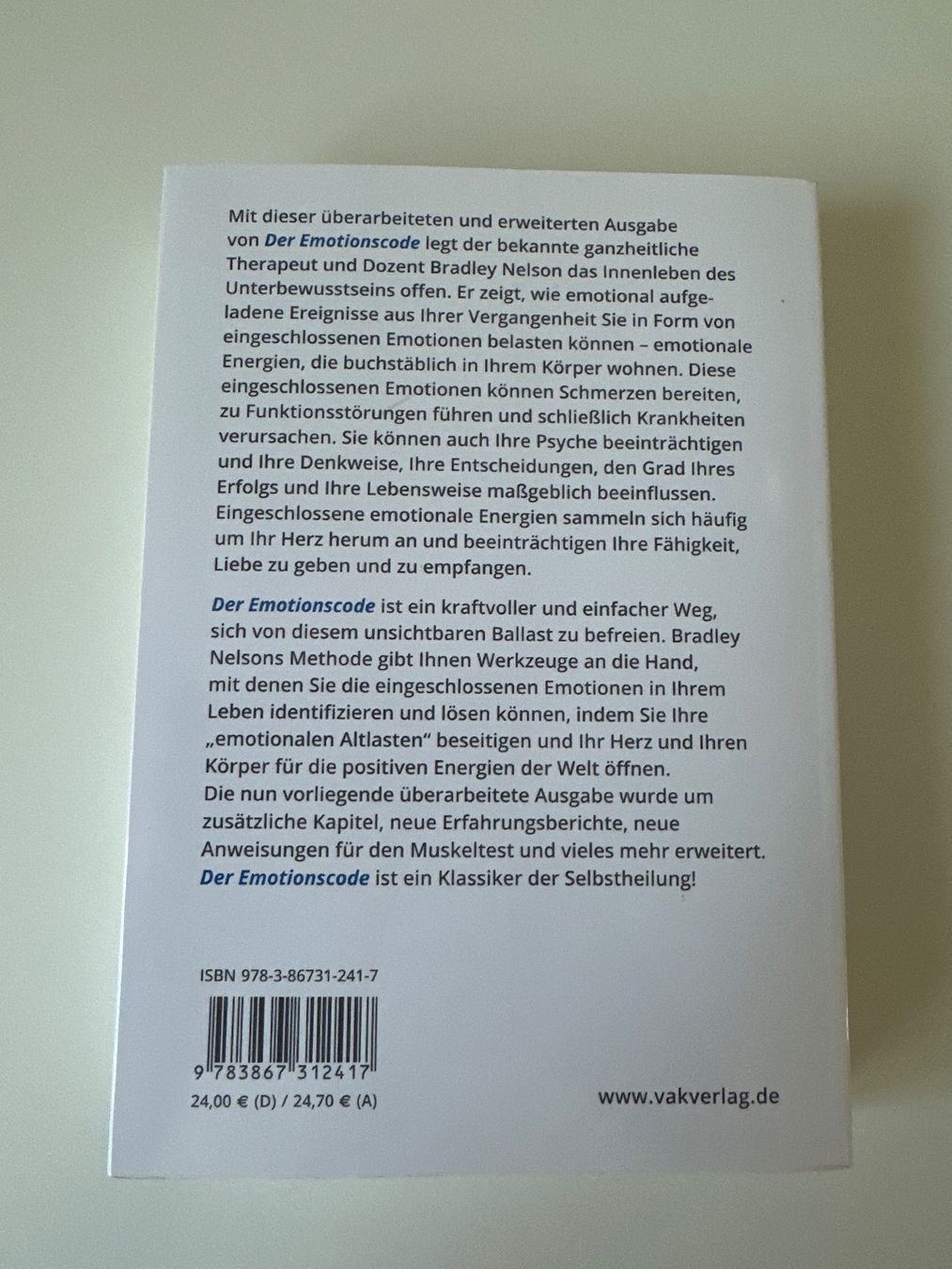 Livres: Der Emotionscode -  Bradley Nelson – D'occasion à Schwarzenburg par mezulienka 2