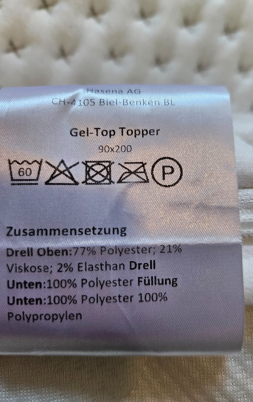 Hasena Materassi: Topper 2mal für Matratze – Usato da Illnau venduto da hhe 3