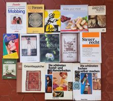 Bücher Konvolut 14x Basteln Esoterik Kochen Ratgeber