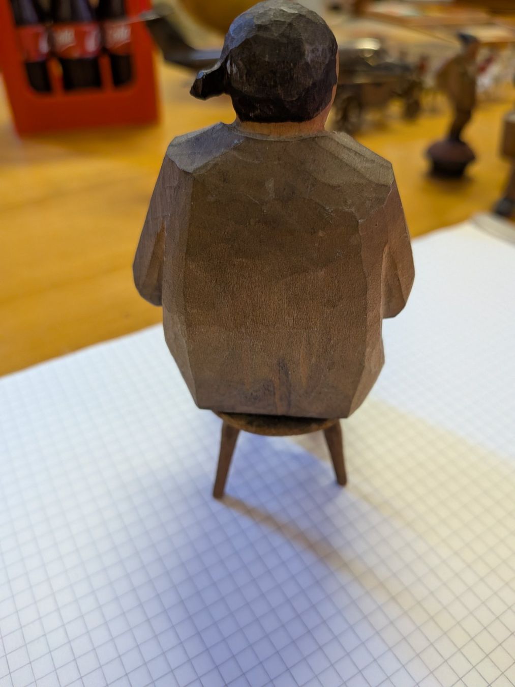 Figurines: Brienz Orgelispieler geschnitzt – D'occasion à Schönenwerd par kybi 2