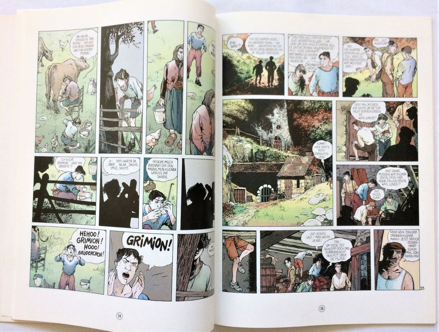 Fumetti: GRIMION LEDERHANDSCHUH - Band 2+3 – Usato da Schaffhausen venduto da durruti 4