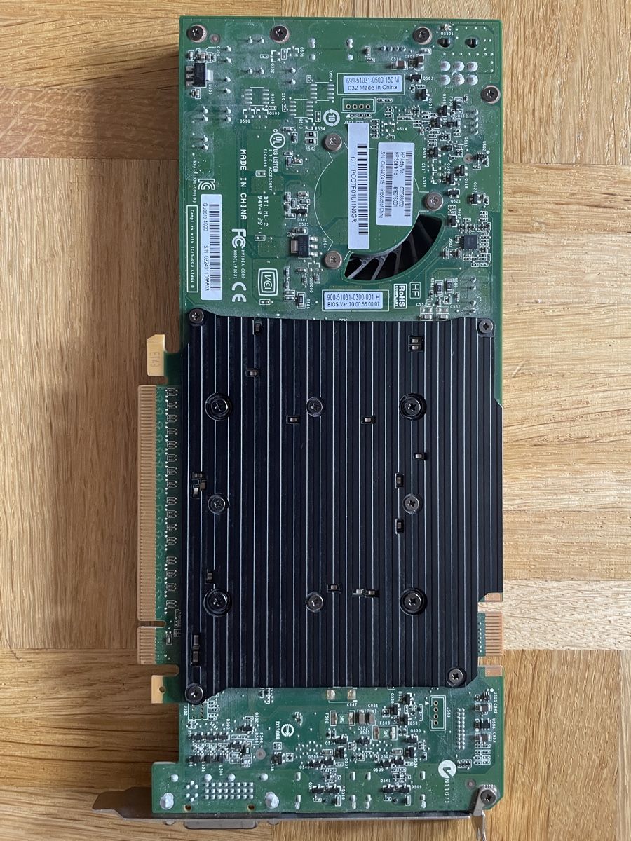 Nvidia Grafikkarten: Nvidia Quadro 4000 – Gebraucht aus Baden von Alvin. 1