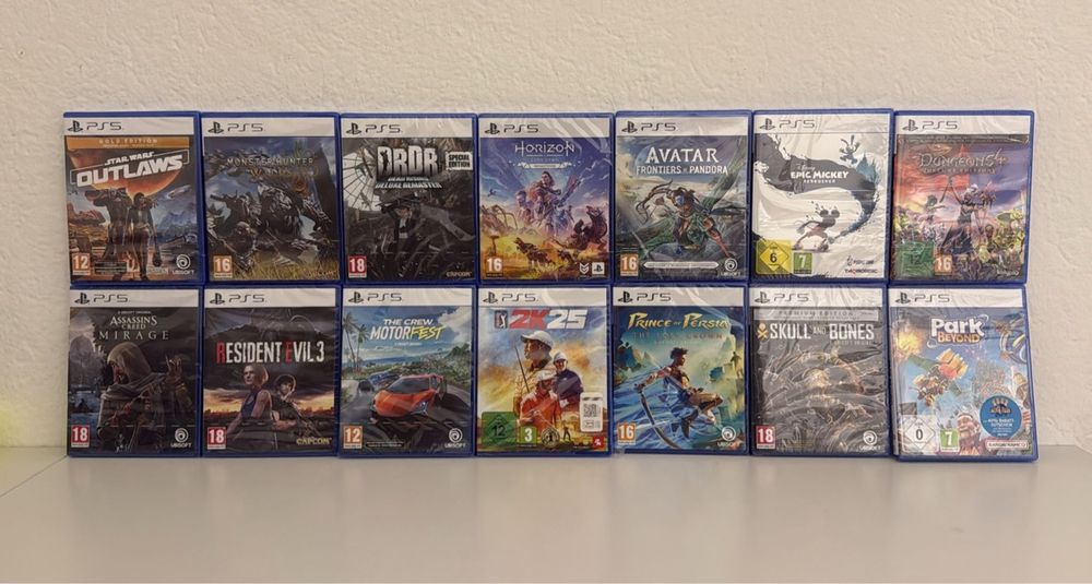 PS5 Games Bundle: 14 BRAND NEW GAMES, OVP! (Neu und originalverpackt ...
