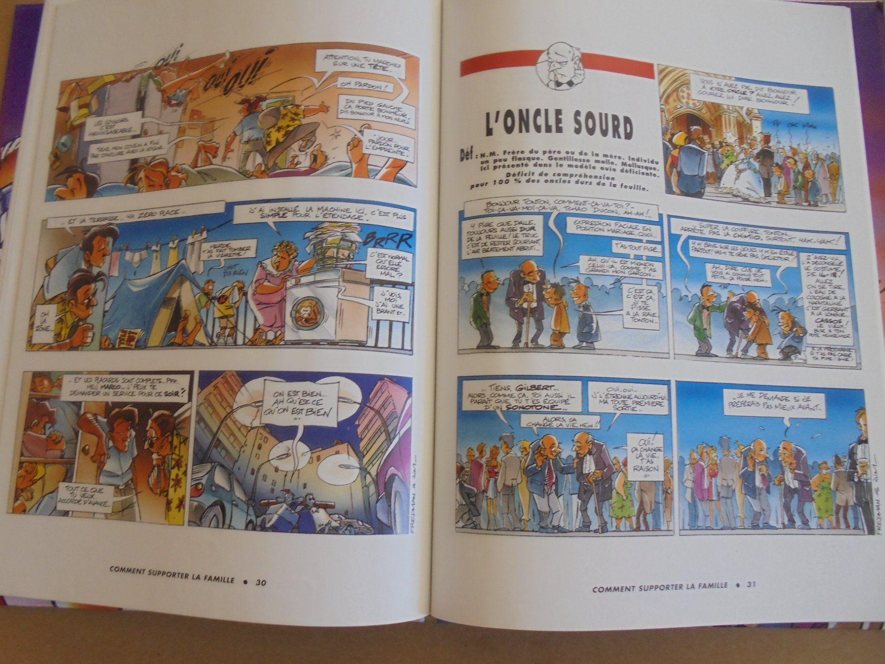 Fumetti: " Comment supporter la famille " de Fredman & Jim 2001 – Usato da Crissier venduto da Promopost 5