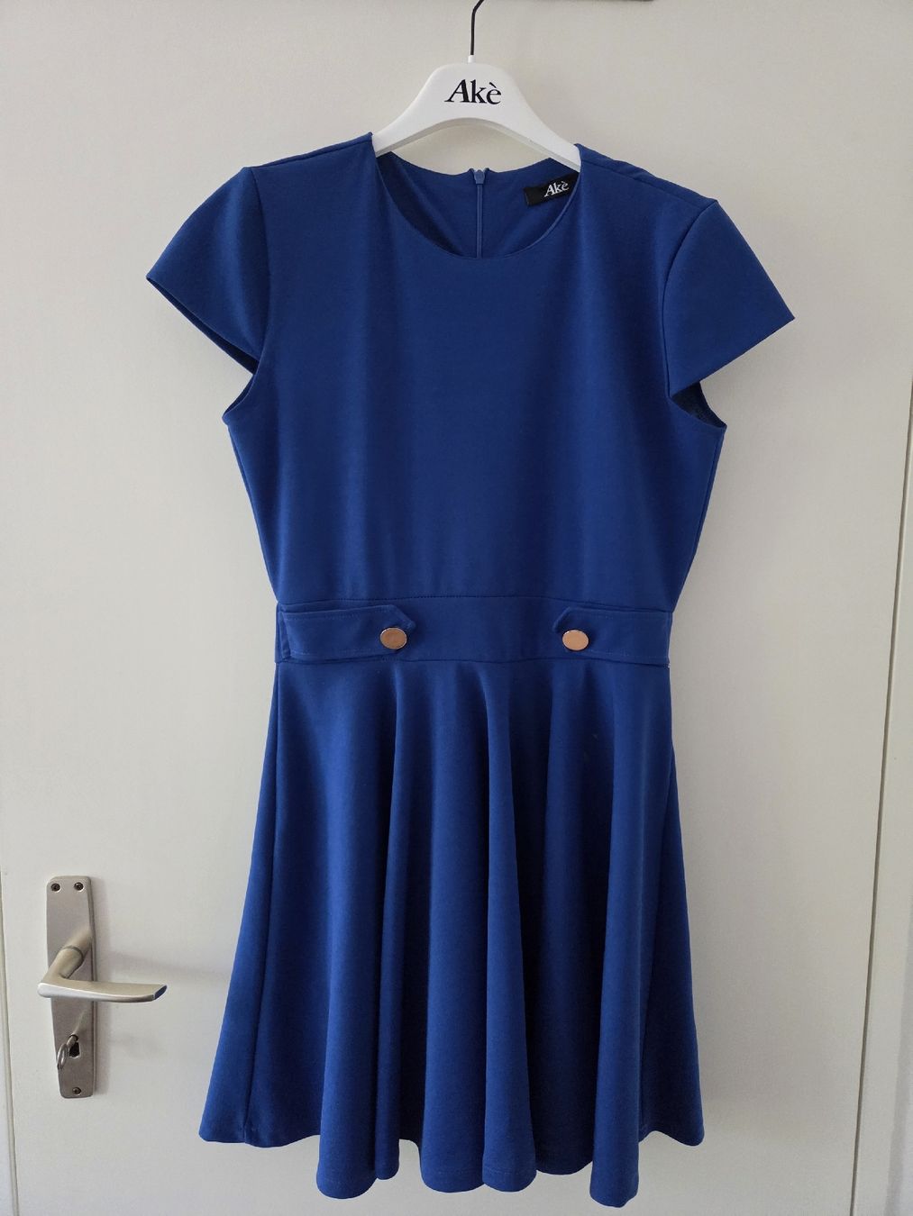 Vestiti: Akè robe bleue cobalt T38 / IT42 – Nuovo (secondo la descrizione) da Genève venduto da tif_h2cj