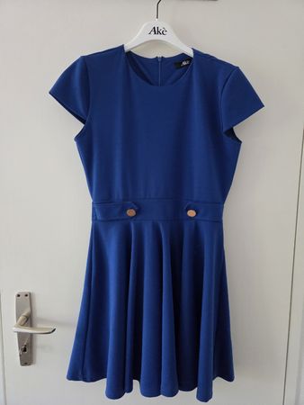 Akè robe bleue cobalt T38 / IT42