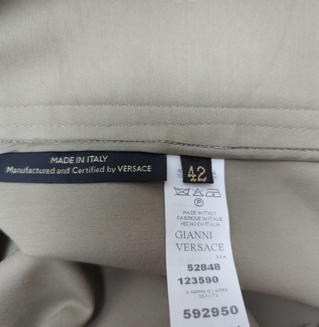 Versace Hosen: tailleur Gianni Versace chic beige (Taille 42 IT / M- – Gebraucht aus Le Locle von sAm_2112 2