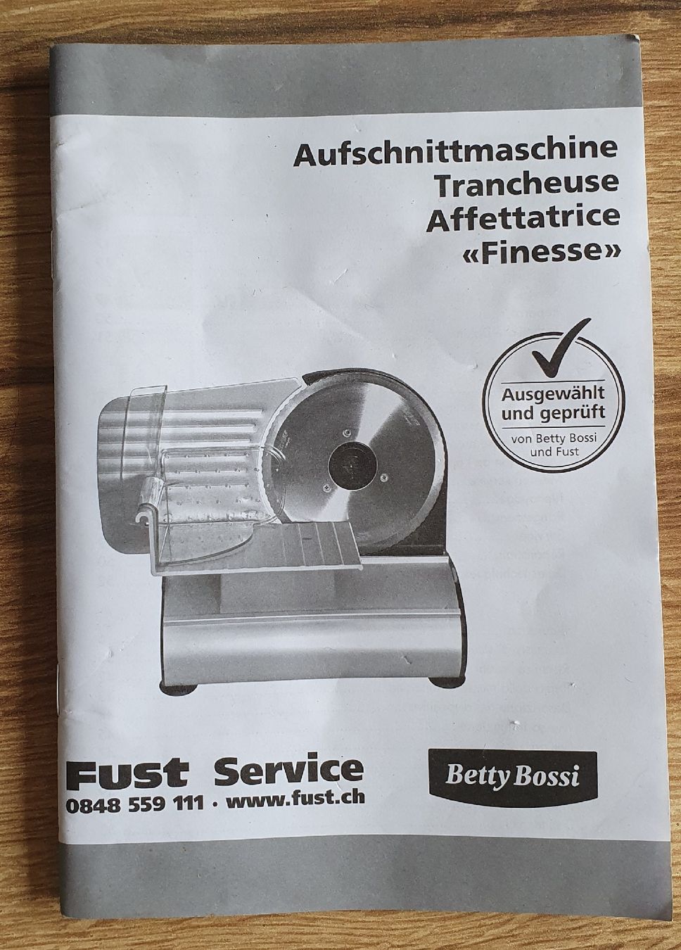 Fust Küchengeräte: Aufschnittmaschine – Gebraucht aus Heimberg von Jambo79 1