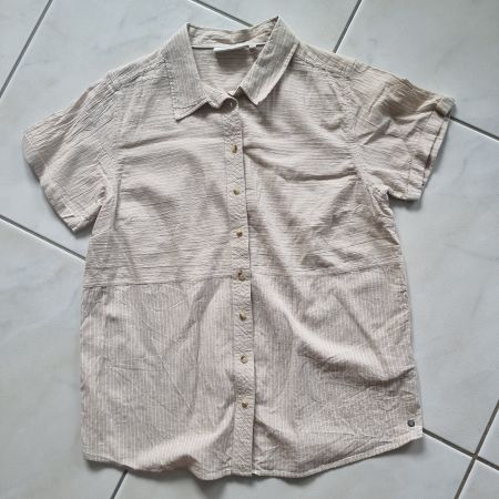 Sommer Bluse aus Baumwolle Gr.  M, Kurzarm - Top Zustand!