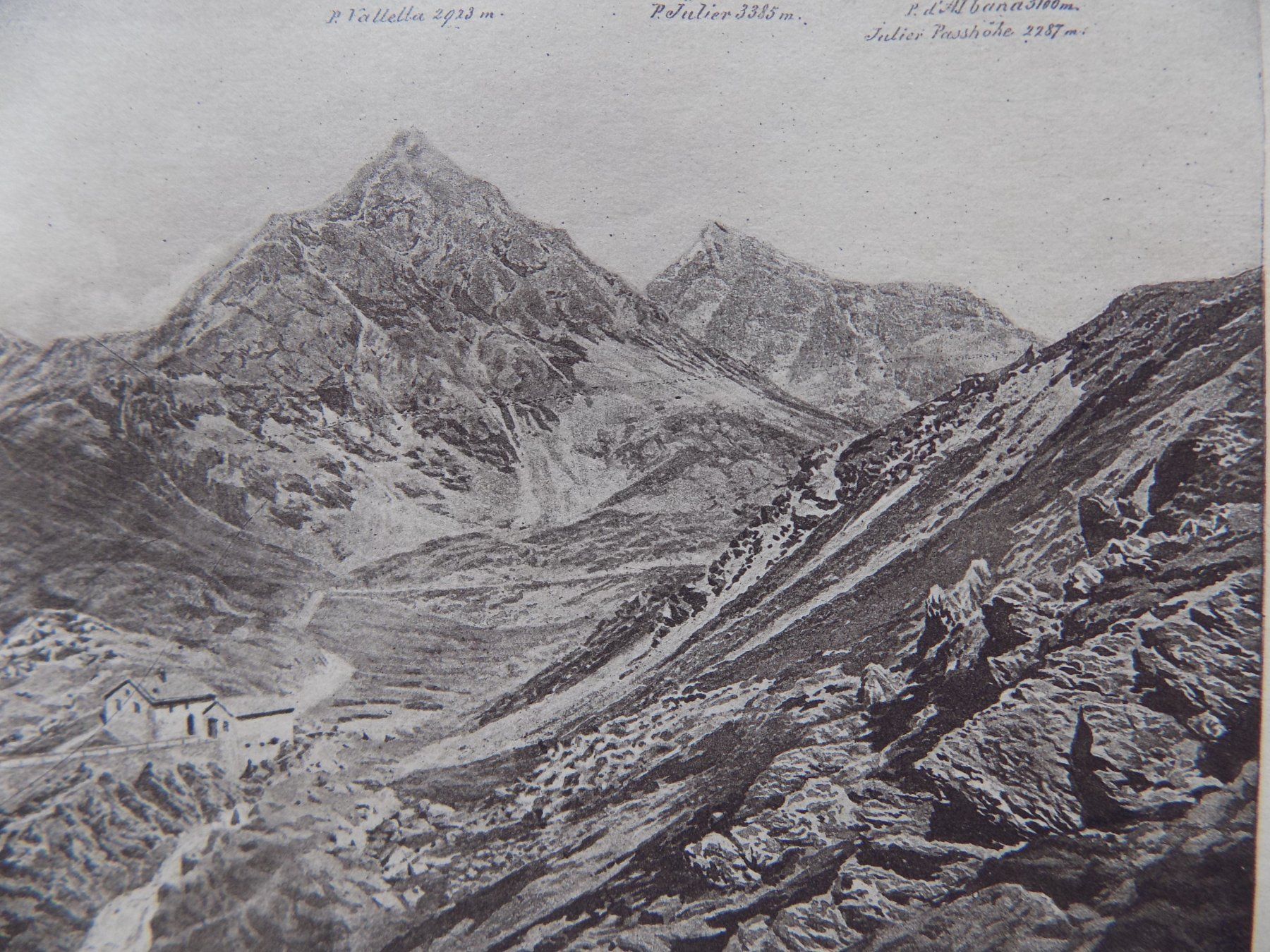 Incisioni: Julierpass Veduta 2240m – Usato da Risch venduto da Rischli15 4